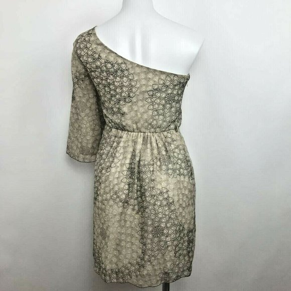 Guess Dress Moroccan Print One Shoulder Party Sz S - Picture 4 of 8